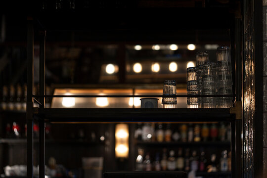 Restaurant background.