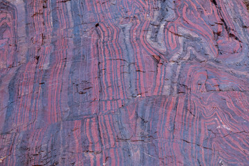 Marble rock textures, Coppin's Gap