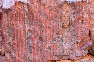 Marble rock textures, Coppin's Gap