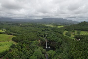 Obraz premium Dji Air 2s Hawaii Kauai Island