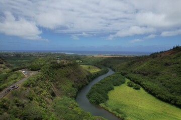 Fototapeta na wymiar Dji Air 2s Hawaii Kauai Island