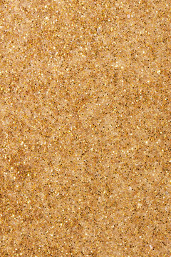 Seamless pattern of shiny golden sand