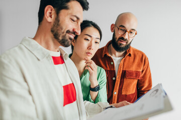 Realtor Showing Documentation to Potential Buyers