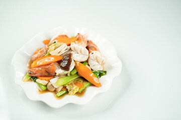 Stir Fried Shrimp with Oyster Sauce