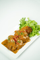 Stir Fried Shrimp with Thai Curry