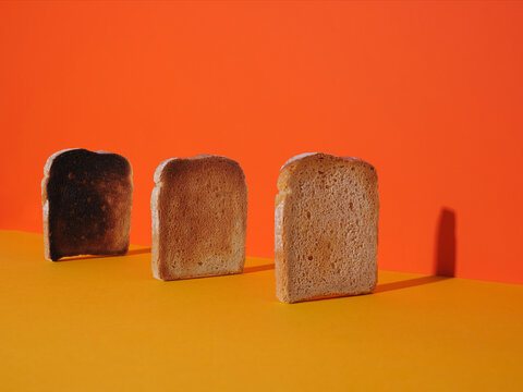 Colours of toast