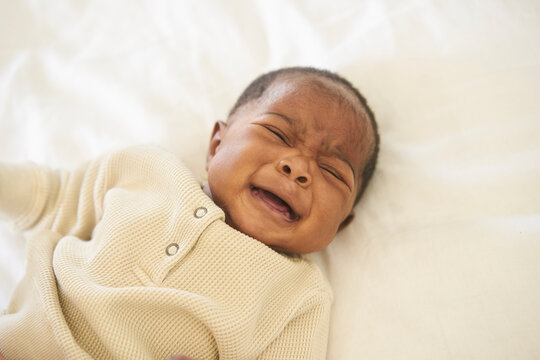 crying baby portrait