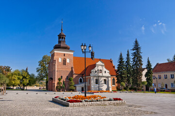 Gothic church of St. John the Baptist in Włocławek, Kuyavian-Pomeranian Voivodeship, Poland
