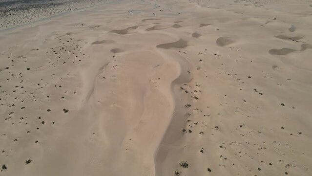 Imperial Dunes desert in California