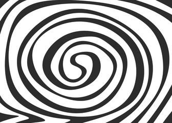 Naklejka premium Abstract background with swirl line pattern