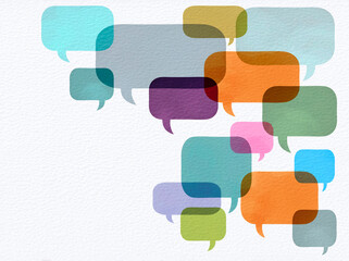 Start a conversation, an illustration