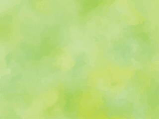 爽やかなグリーン系水彩風背景イラスト