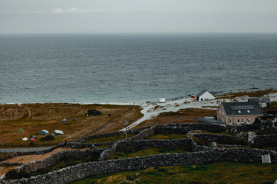 Inis oirr, aran islands, ireland. 