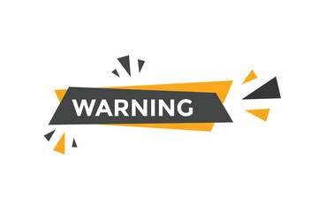 warning Colorful web banner. vector illustration. unmute label sign template
