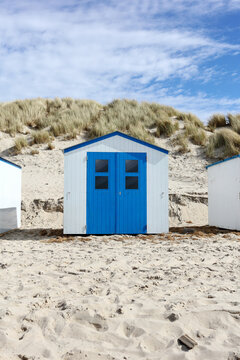 Little cabin on a Dutch beach
