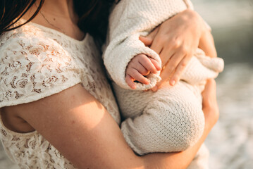Obraz premium mother and child