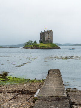 Castle Stalker on Loch Laich