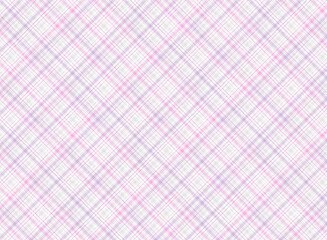 ピンクのタータンチェックのシームレスなパターン