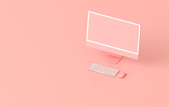 Minimal Computer Pink