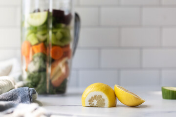 Fresh lemon for juice