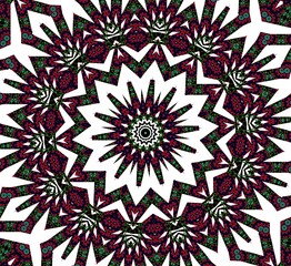 Mandala graphical pattern design.