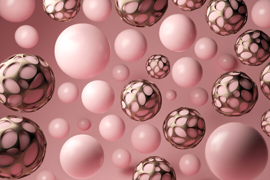 Strange Pink Spheres