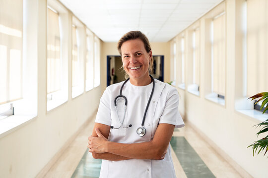 Portrait of a happy nurse