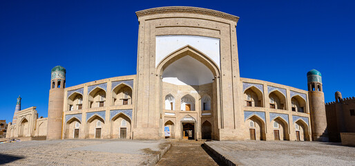 Ancient architecture of the Uzbek city of Khiva.