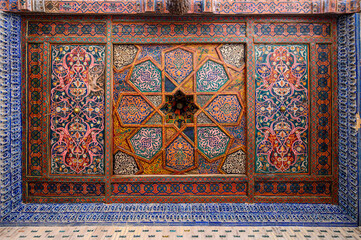 Ancient architecture of the Uzbek city of Khiva.