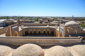 Ancient architecture of the Uzbek city of Khiva.