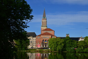 Historical Town Hall in Kiel, the Capital City of Schleswig - Holstein