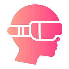 metaverse gradient icon