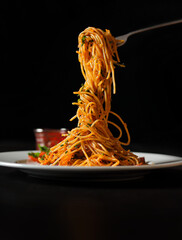 spaghetti Pasta Food Red sauce