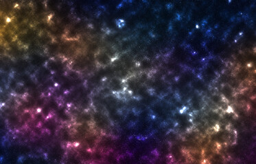 Naklejka premium space background