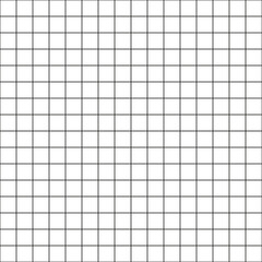 Grid seamless pattern. Black lines on white background. Texture for print, textile, fabric, packaging.