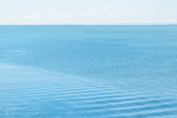 Picturesque view of beautiful seascape on sunny day