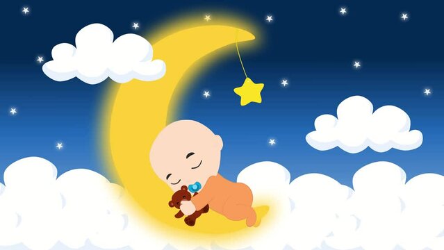 good night moon bald baby