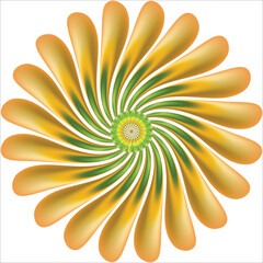 Obraz premium abstract flower illustration