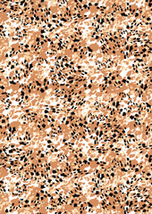 Pattern textured print on plain base