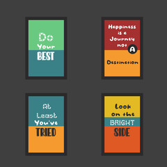 Quotes with background, Vector Art