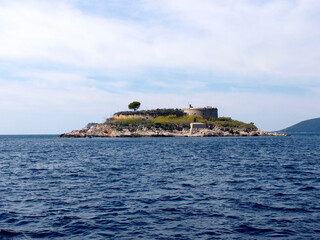 Fototapeta na wymiar Fortín De Lastavica, Mamula island