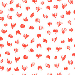 Grunge hand drawn vector spots . Abstract background. Stains seamless pattern.