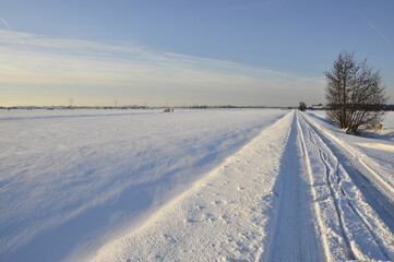 Fototapeta na wymiar Winter in Reeuwijk, Holland