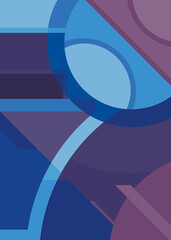 Abstract basketball poster. Sport placard design in flat style.