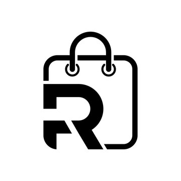 R Shop Logo concept