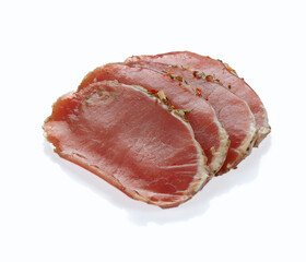 lomo de cerco cortado en filetes finos