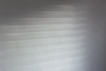 Window shadow and light effect on white wall background