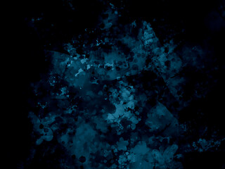 幻想的な水色の水彩テクスチャ背景
