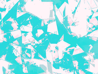 幻想的な水色の水彩テクスチャ背景
