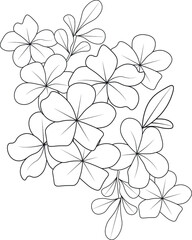 background with flowers